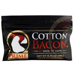 Cotton Bacon Prime Cotton - 0.35 OZ (10G) Wick N Vape Premium Cotton