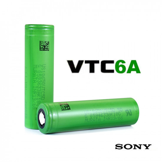 Sony Battery- VTC6A 18650 3000mAh 30A