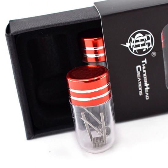 ThunderHead Creations Blaze Solo Ni80 Prebuilt 4-Core Fused Clapton - 0.28 Ohm (Pack of 10)