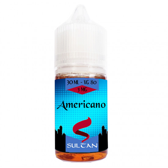 CAFE AMERICANO E-LIQUID - SULTAN - 10ML