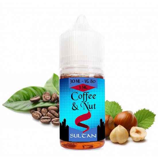 COFFEE & NUT E-LIQUID - SULTAN - 10ML