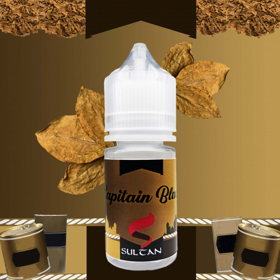 KAPITAIN BLACK E-LIQUID - SULTAN - 10ML