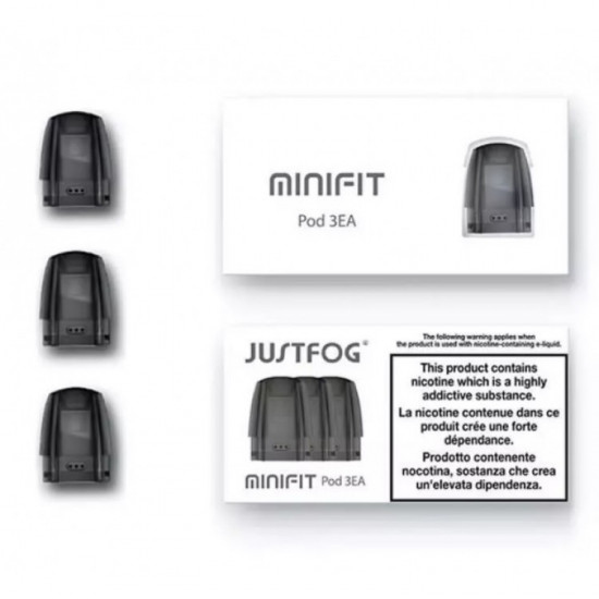 JustFog MiniFit Pod Cartridge (3-Pack)