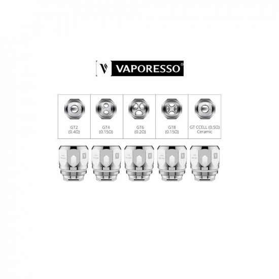  Vaporesso GT8 Core Coil 0.15 ohm - (3-Pack)