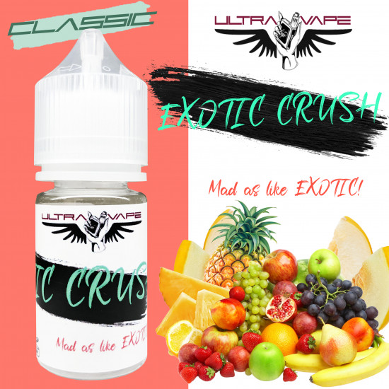 EXOTIC CRUSH E-LIQUID - ULTRAVAPE - 10ML